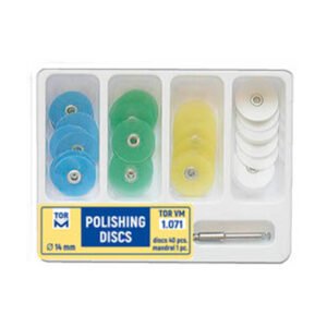 POLISHING DISC (40PCS) + MANDREL 1.072